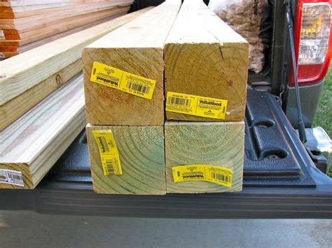 Pressure treated 4x4 - Pressure-treated woods usually contain chemicals that deter or are toxic to termite insects. The process involves the use of a vacuum cylinder and chemicals. For starters, the wood material is normally placed inside the …